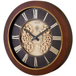 ساعت دیواری چرخ دنده ای لوتوس مدل GC-400406-BROOKL