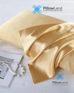 روبالشی ساتن ابریشم LX پیلولند نباتی