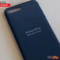 کاور سیلیکونی برای گوشی موبایل اپل مدل iphone 8 plus(آبی نفتی)