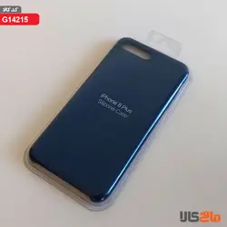 کاور سیلیکونی برای گوشی موبایل اپل مدل iphone 8 plus(آبی نفتی)