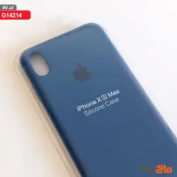 کاور سیلیکونی برای گوشی موبایل اپل مدل iphone X (s) Max (آبی نفتی)