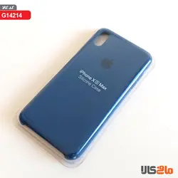 کاور سیلیکونی برای گوشی موبایل اپل مدل iphone X (s) Max (آبی نفتی)