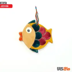 آویز سفالینه ماهی و پرنده