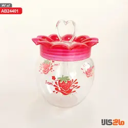 ظرف مربا خوری طرح گل