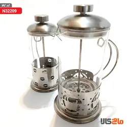 فرنچ پرس 350 و 600 میل استیل - فروشگاه مافی