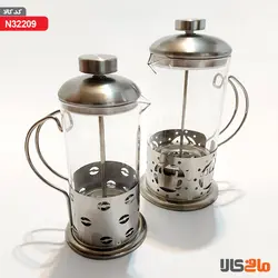 فرنچ پرس 350 و 600 میل استیل - فروشگاه مافی