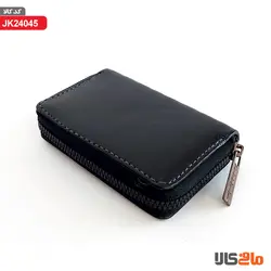 جاکارتی چرم مصنوعی (مشکی) زیپ دار - فروشگاه مافی