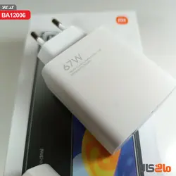 شارژر فست اورجینال 67 واتی اصلی شیائومی سرکارتنی Xiaomi 67W همراه با کابل و سوزن اصلی Xiaomi Mi 67W Charger