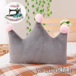 کوسن کودک مدل تاج و ستاره مجموعه 5 عددی - یارا دوخت