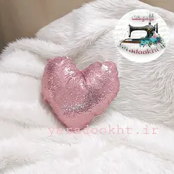 کوسن و شال مبل مجموعه 3 عددی کد LOVE1 - یارا دوخت