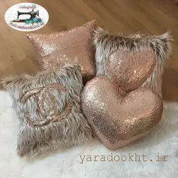 کوسن مدل قلبی کد M4 مجموعه 4 عددی - یارا دوخت