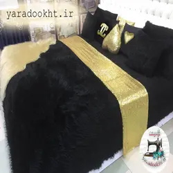 سرویس رو تختی خز مجموعه 11 عددی - یارا دوخت