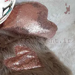 کوسن خز قلب مجموعه دو عددی - یارا دوخت