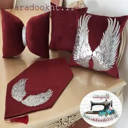 کوسن مجموعه 3 عددی به همراه رانر - یارا دوخت