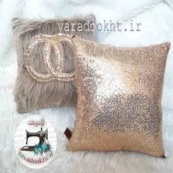 کوسن پولکی پاپیون مجموعه 3 عددی - یارا دوخت