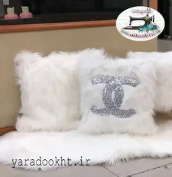 کوسن خز مجموعه 2 عددی - یارا دوخت