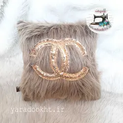 کوسن خز مجموعه 2 عددی - یارا دوخت