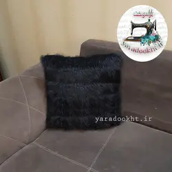 کوسن بال فرشته به همراه شال مبل مجموعه 6 عددی - یارا دوخت