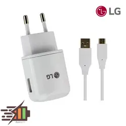 شارژر و کابل شارژ الجی LG 10W Micro USB