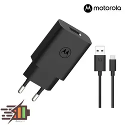 شارژر و کابل شارژ موتورولا Motorola Moto G8 Power