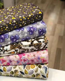 پارچه کرپ کش تامر مدل P19 - شیک باشیم