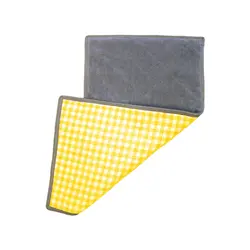 نمگیر ظروف آشپزخانه حوله ای مدرن طوسی زرد