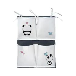 آویز تخت نوزاد سفید سیاه پاندا