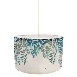 لوستر طلقی اتاق خواب مدل برگ آبی