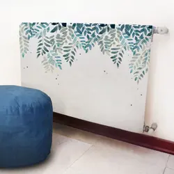 کاور شوفاژ برگ آبی