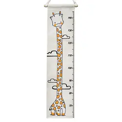 خط کش قدی کودک مدل زرافه