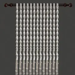 پرده دست بافت طرح موج