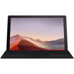 تبلت مایکروسافت مدل Surface Pro 7 Plus – C به همراه کیبورد Black Type Cover
