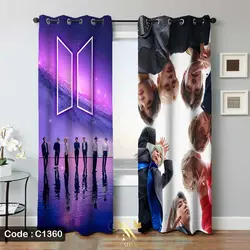 پرده پانچ برند بی تی اس bts-1360
