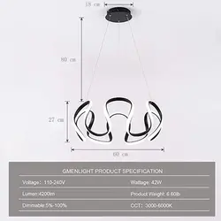 چراغ آویز مدرن مدل HAO1027