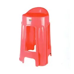 چهارپایه پشتی دار ناصر پلاستیک کد 1214