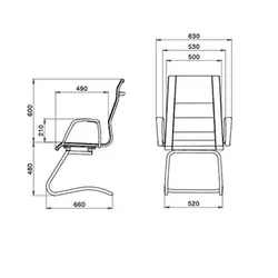 صندلی کنفرانس D53 لیو