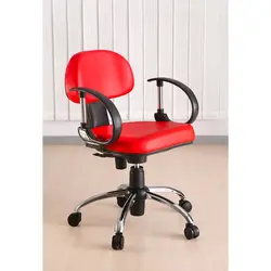 صندلی آزمایشگاهی جوان مدل دسته D پایه کروم J401
