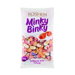 تافی میوه ای روشن roshen minky binky