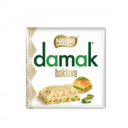 شکلات شیری باقلوا 60 گرمی داماک نستله