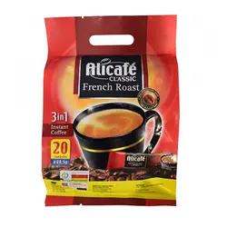 قهوه فوری علی کافه مدل فرنچ روست 20 ساشه – Alicafe