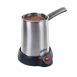 قهوه ترک ساز سینبو مدل استیل دو تکه