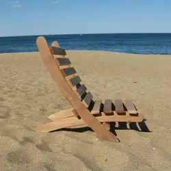 صندلی ساحلی تاشو چوبی کد81 | وودی کالا