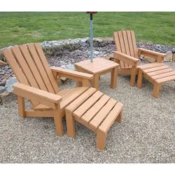 صندلی کنار استخر چوبی کد85 | وودی کالا