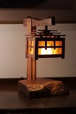 آباژور چوبی کد 510