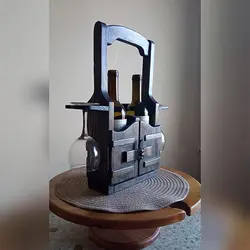 باکس نوشیدنی چوبی کد9027