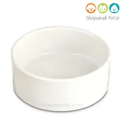 ظرف آب و غذا سرامیکی ساده