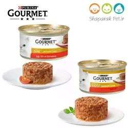 کنسرو گربه گورمت کیکی - 4 طعم