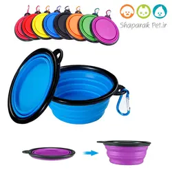 ظرف آب و غذا مسافرتی سگ و گربه