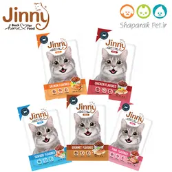 تشویقی گربه جینی مغزدار