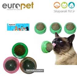 آبنبات دیواری گربه کت نیپدار یوروپت